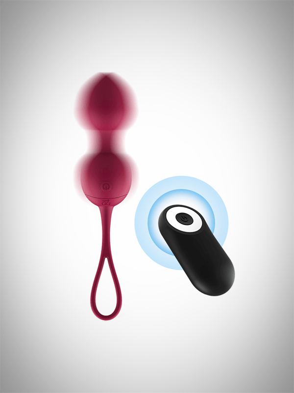 CICI BEAUTY - PERLES KEGEL VIBRANTES TÉLÉCOMMANDE