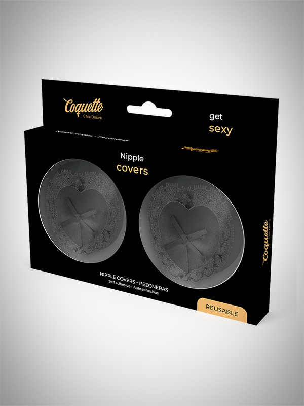 COQUETTE -  Cache-Tétons Dentelle