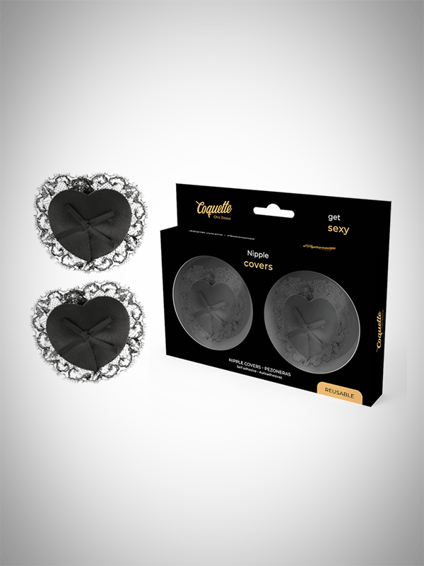 COQUETTE -  Cache-Tétons Dentelle