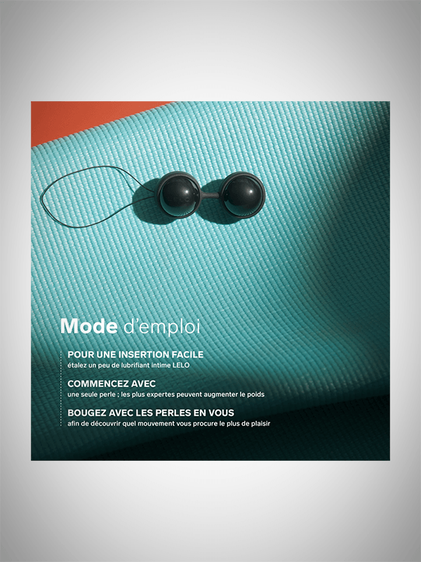 LELO - Beads™ NOIR BALLES KEGEL