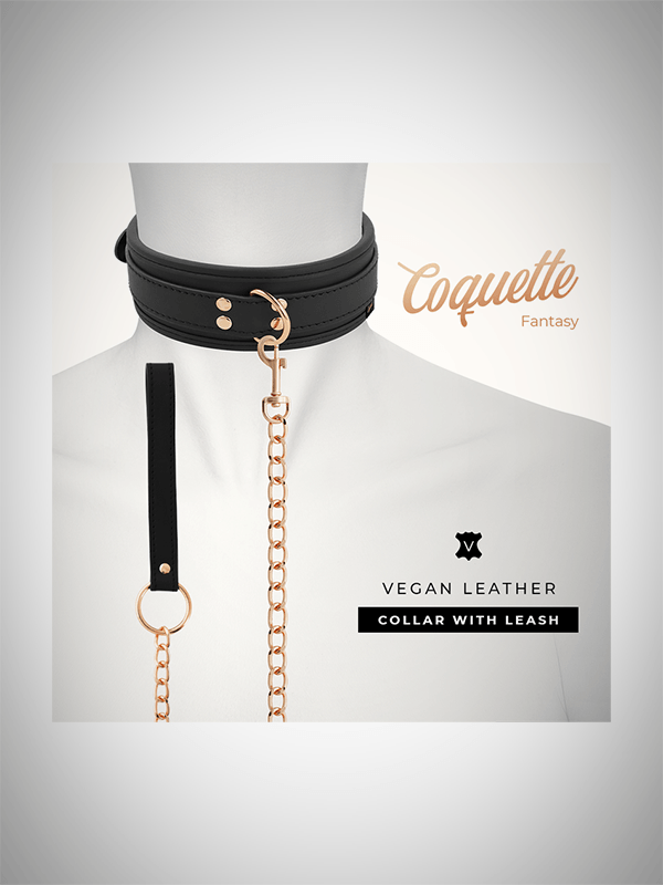 COQUETTE - Collier & Laisse Végan